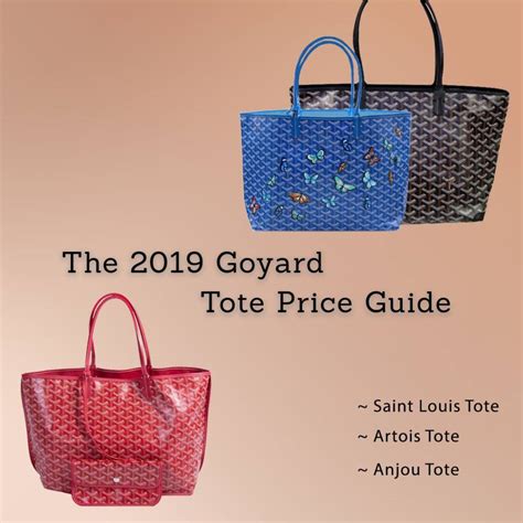 goyard bucket bag price|goyard tote sizes.